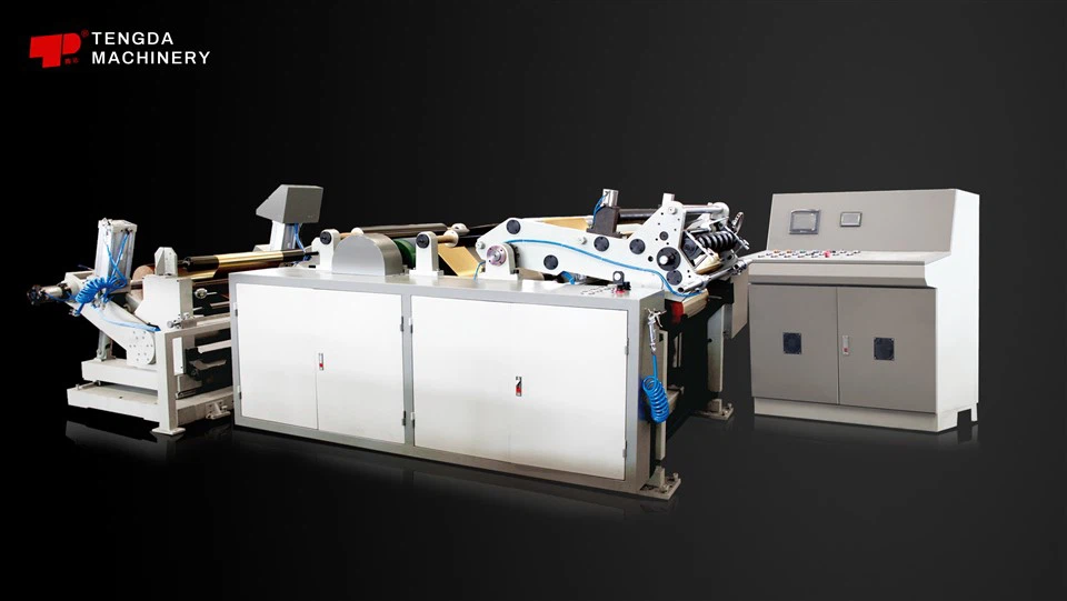 Aluminum Foil Paper Singe Shaft Embossing And Slitting Machine