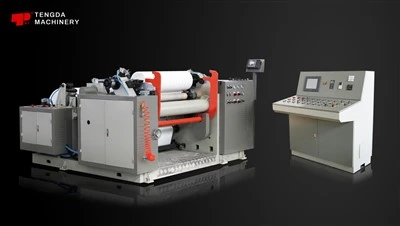 เครื่อง Rewinder Bobbin Slitter เพลาเดี่ยว